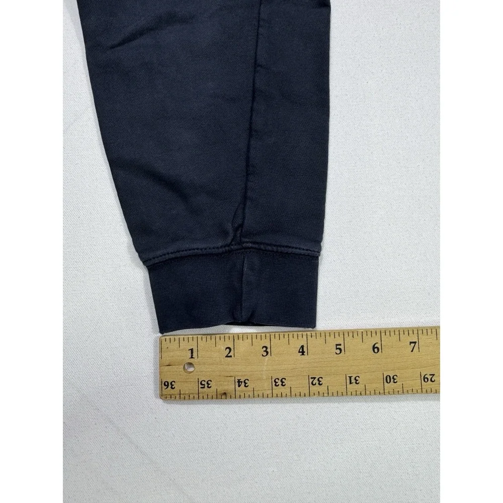 Nike Sweatpants Men Small Black Fleece Joggers Drawstring Cuffed Logo DQ5191-010